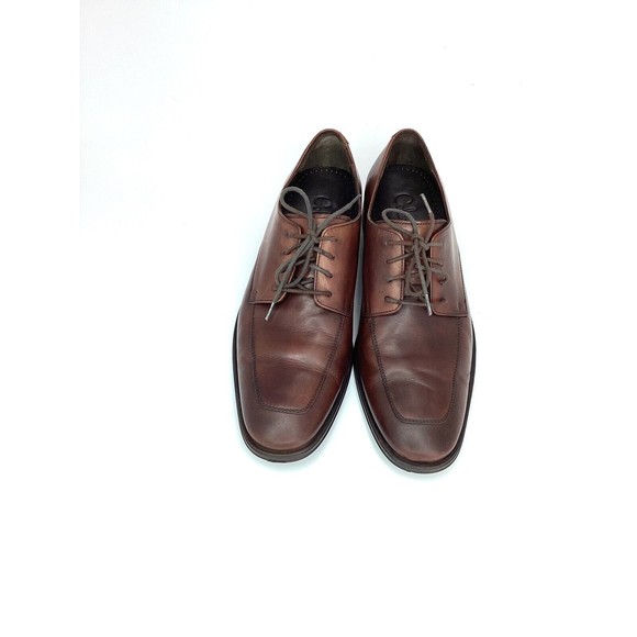 Cole Haan Men Apron Toe Derby Lace Up Oxford Brown Leather Size 8 M dress shoes main image 5